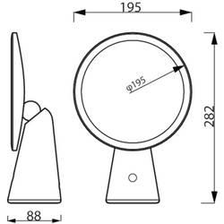 Philips LED Mirror DSK205 8719514420472 LED osvětlení zrcadla 4.5 W bílá