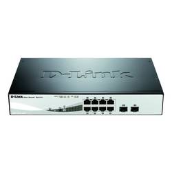 D-Link DGS-1210-08P/E DGS-1210-08P/E síťový switch 8 + 2 porty 20 GBit/s funkce PoE