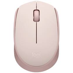 Logitech M171 optická myš, přenos bezdrátový, 3 tlačítko, 1000 dpi, růžová