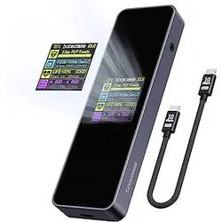 Dockcase 5s PLP Smart Pouzdro pro SSD M.2 USB-C™ (USB 3.2 Gen 2) 10 GBit/s M.2 PCIe NVMe 2230, 2242, 2260, 2280 DSWC1P-5