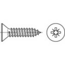 TOOLCRAFT 147697 zápustné šrouby se zápustnou hlavou 3.5 mm 9.5 mm křížová drážka Pozidriv ocel galvanizováno zinkem 1000 ks
