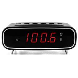 soundmaster UR111SW 10760 radiobudík, FM, FM, funkce alarmu, černá