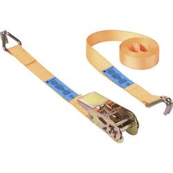 TOOLCRAFT TO-10283841 Přivazovací únosnost napřímo (LC)=1000 daN (d x š) 3 m x 25 mm přezka se zubatým páskem EN 12195-2