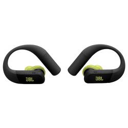JBL Endurance Peak 4 špuntová sluchátka (In Ear) Bez kabelu, Bluetooth® černá, citrusová Potlačení hluku Nabíjecí pouzdro, za uši, odolné vůči potu,