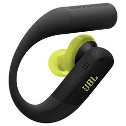 JBL Endurance Peak 4 špuntová sluchátka (In Ear) Bez kabelu, Bluetooth® černá, citrusová Potlačení hluku Nabíjecí pouzdro, za uši, odolné vůči potu,