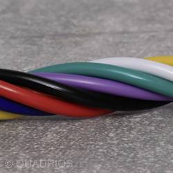 Quadrios 22CW001 Sortiment lanek, 1 x 0.14 mm², bílá, modrá, hnědá, oranžová, zelená, žlutá, šedá, fialová, černá, červená, 1 sada