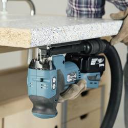 Makita DJV181RTJ akumulátorová kyvadlová tažná pila , akumulátor, vč. nabíječky, kufřík, 18 V, 5.0 Ah, DJV181RTJ