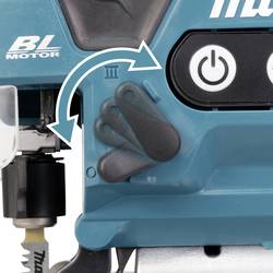 Makita DJV185RF1J akumulátorová kyvadlová tažná pila , akumulátor, vč. nabíječky, kufřík, 18 V, 3.0 Ah, DJV185RF1J