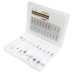 TRU COMPONENTS 418714 sada metalizovaných rezistorů axiální 0.25 W 1 % 390 ks
