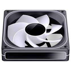 Jonsbo ZB-120 PC větrák s krytem černá (š x v x h) 120 x 28 x 120 mm