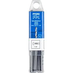PFERD TOOLS 25203519 SPB DIN 338 HSSG N 3,5 STEEL ocel spirálový vrták 3.5 mm Celková délka 70 mm 10 ks