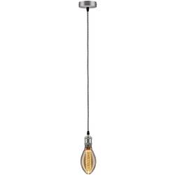 Paulmann Eldar 50385 závěsné světlo LED E27 šedá, niklová