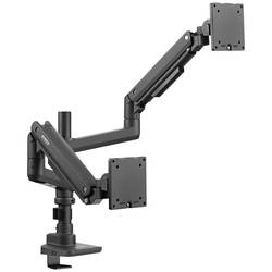 SpeaKa Professional SP-MM-980 rameno na monitory 2 Displej: (s) 43,2 cm (17) - 124,5 cm (49) černá nastavitelná výška, naklápěcí, nakláněcí