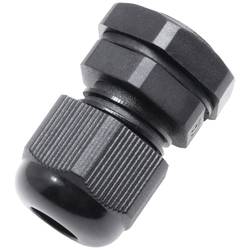 Quadrios 2102CA118 souprava kabelových průchodek vodotěsná PG9 PG9 PA66 černá 1 sada