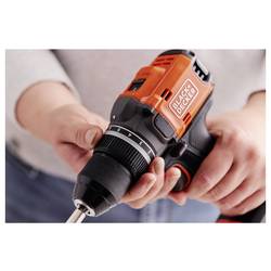 Black & Decker aku vrtací šroubovák, 18 V Li-Ion bez akumulátoru, bez nabíječky, kufřík, BLD682XN-XJ