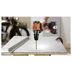 Black & Decker aku vrtací šroubovák, 18 V Li-Ion bez akumulátoru, bez nabíječky, kufřík, BLD682XN-XJ
