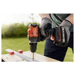 Black & Decker aku vrtací šroubovák, 18 V Li-Ion bez akumulátoru, bez nabíječky, kufřík, BLD682XN-XJ