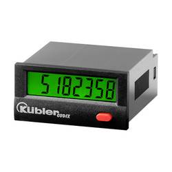 Kübler Group Počitadlo s LCD zobrazením Codix 130/132, Montážní rozměry 45 x 22 mm, N/A