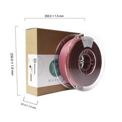Maertz PMMA-1012-009 PMMA-1012-009 vlákno pro 3D tiskárny PLA mat Matná 1.75 mm 1000 g barevná 1 ks