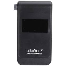 alkoSure alkohol tester černá (matná) 0.00 do 4.00 ‰ vč. displeje, různé jednotky