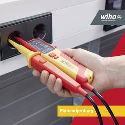 Wiha 45216 zkoušečka napětí a průchodu, CAT III 1000 V, CAT IV 600 V, LED, akustika