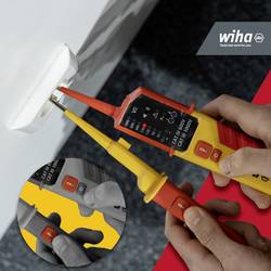 Wiha 45216 zkoušečka napětí a průchodu, CAT III 1000 V, CAT IV 600 V, LED, akustika