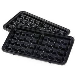 DOMO SANDWICH-WAFFEL-GRILL 3-IN-1 INKY BLACK toustovač černá