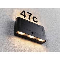 Paulmann 94725 Neda IP44 2200K solární osvětlení čísla domu Energetická třída (EEK2021): A (A - G) 1 W zlatá antracitová