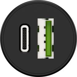 Ansmann InCar Charger CC230PD USB nabíječka, 1x USB A , 1x USB-C®, 30 W, Dodávka energie, černá