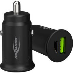 Ansmann InCar Charger CC230PD USB nabíječka, 1x USB A , 1x USB-C®, 30 W, Dodávka energie, černá
