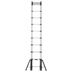 Telesteps 115464 Eloxovaný hliník Stupňovitý teleskopický žebřík max.prac. výška: 4900 mm 19.1 kg