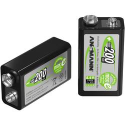 Ansmann maxE 6LR61 akumulátor 9 V Ni-MH 200 mAh 8.4 V 1 ks