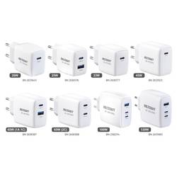 VOLTCRAFT UC-3ACX002 USB nabíječka, GaN, 1x USB A , 2x USB-C®, 100 W, bílá