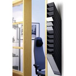 Durable FLEXXIBOXX 12 A4 1709763060 držák prospektů černá DIN A4 na výšku Počet přihrádek 12 1 ks (š x v x h) 240 x 1115 x 135 mm