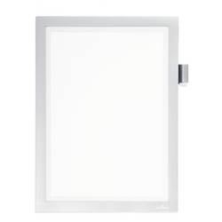 Durable 499323 DURAFRAME NOTE A4 - 4993 info rámeček, samolepicí páska DIN A4 stříbrná (d x š x v) 380 x 238 x 324 mm 1 ks