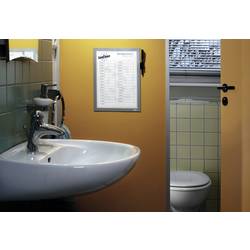 Durable 499323 DURAFRAME NOTE A4 - 4993 info rámeček, samolepicí páska DIN A4 stříbrná (d x š x v) 380 x 238 x 324 mm 1 ks