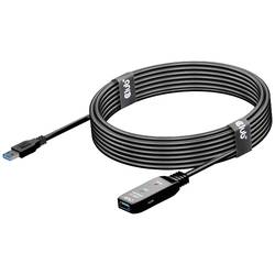 club3D USB kabel USB 3.2 Gen1 konektor rj45 5.00 m černá CAC-1404