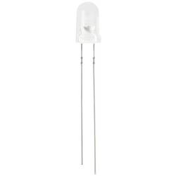 TRU COMPONENTS LED s vývody 5 mm Mléčná čočka 100 ° 20 mA 1.8 V, 3.4 V červená, žlutá, oranžová, modrá, zelená, růžová, teplá bílá, studená bílá 1560 mcd, 2180