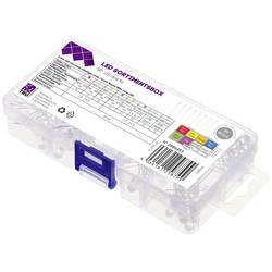 TRU COMPONENTS LED s vývody 5 mm Mléčná čočka 100 ° 20 mA 1.8 V, 3.4 V červená, žlutá, oranžová, modrá, zelená, růžová, teplá bílá, studená bílá 1560 mcd, 2180