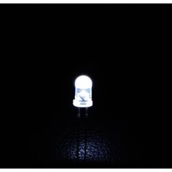 TRU COMPONENTS LED s vývody 5 mm Mléčná čočka 100 ° 20 mA 1.8 V, 3.4 V červená, žlutá, oranžová, modrá, zelená, růžová, teplá bílá, studená bílá 1560 mcd, 2180