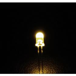 TRU COMPONENTS LED s vývody 5 mm Mléčná čočka 100 ° 20 mA 1.8 V, 3.4 V červená, žlutá, oranžová, modrá, zelená, růžová, teplá bílá, studená bílá 1560 mcd, 2180