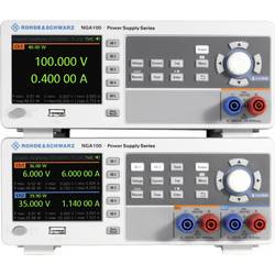 Rohde & Schwarz NGA142COMb laboratorní zdroj s nastavitelným napětím, 100 V (max.), 2 A (max.), 80 W, lze dálkově ovládat, lze programovat, výstup 2 x,