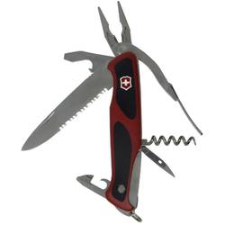 Victorinox RangerGrip 174 0.9728.WC švýcarský kapesní nožík počet funkcí 17 červená, černá