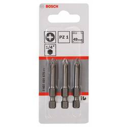 Bosch Accessories 2607001575 2607001575 křížový bit Pohon (šroubovák): 1/4 (6,3 mm) Typ zakončení: křížový PZ PZ 1 49 mm