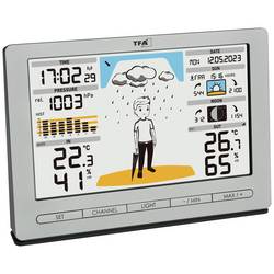 TFA Dostmann Funk-Wetterstation METEO JACK 35.1097.54 digitální bezdrátová meteostanice Předpověď pro 12 až 24 hodin Počet senzorů (max.) 3