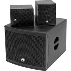 Omnitronic Molly-12A sada aktivních PA reproduktorů včetně subwooferu, Bluetooth
