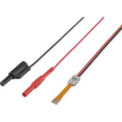 VOLTCRAFT MB-702 adaptér pro měření baterií - rovná, černá, červená