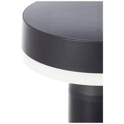 Brilliant G40442/06 Magua venkovní solární stojanové světlo s PIR senzorem LED modul pevně vestavěné LED 4 W černá