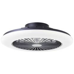 Brilliant G60020/06 Salerno LED stropní světlo s ventilátorem LED modul pevně vestavěné LED 40 W černá