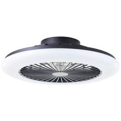 Brilliant G60020/06 Salerno LED stropní světlo s ventilátorem LED modul pevně vestavěné LED 40 W černá